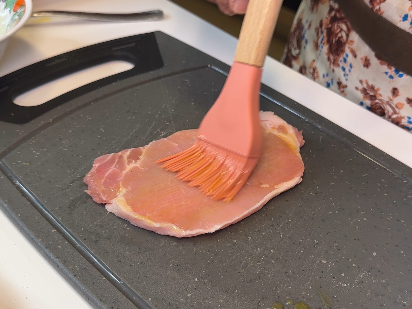 Involtini di lonza ripieni al forno