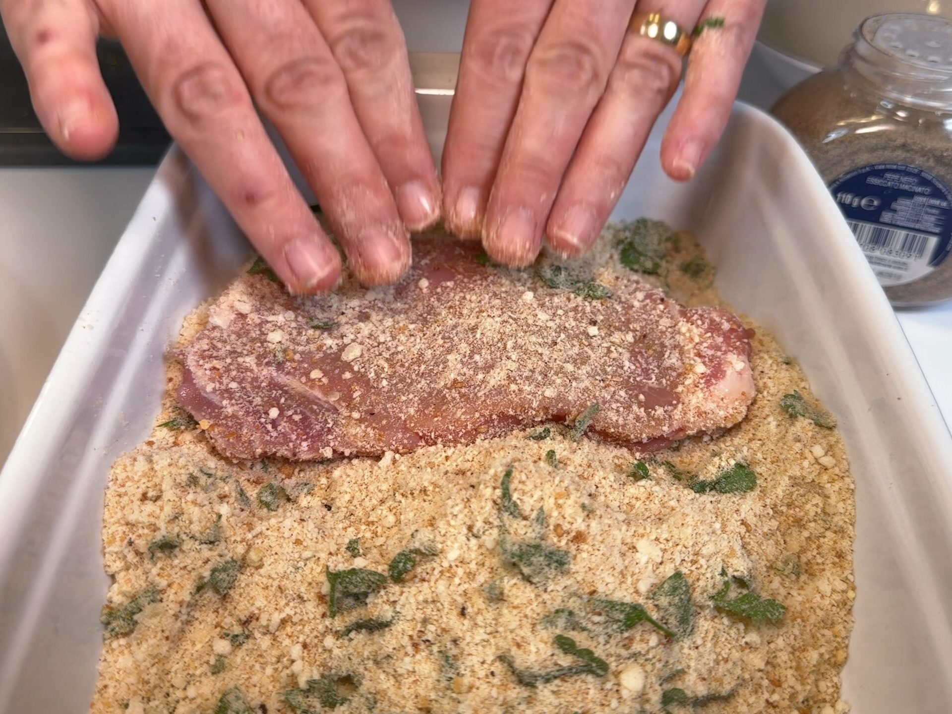 Involtini di lonza ripieni al forno
