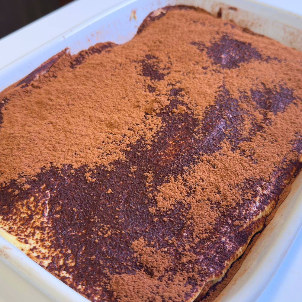 Tiramisù con uova pastorizzate