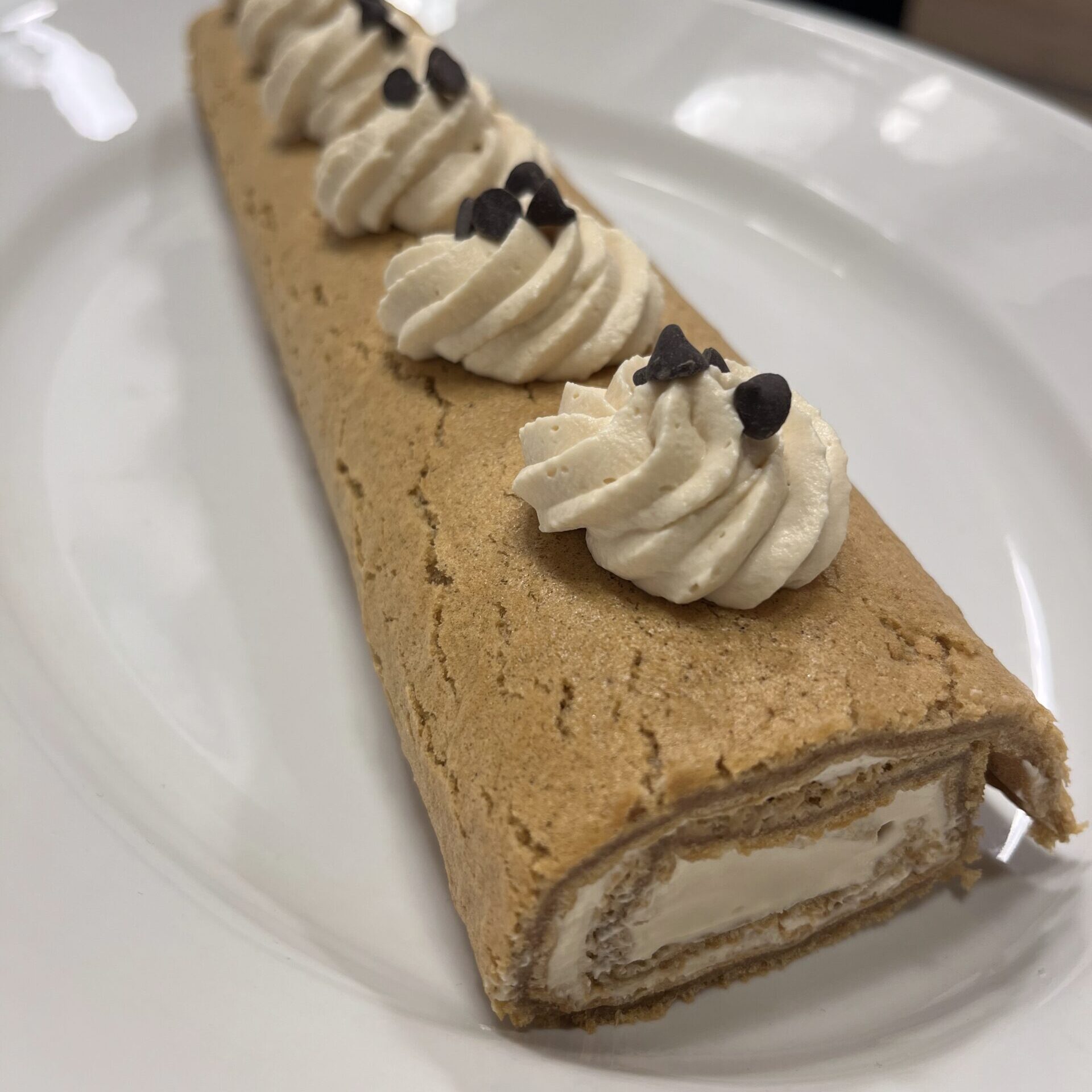 Rotolo con crema al caffè