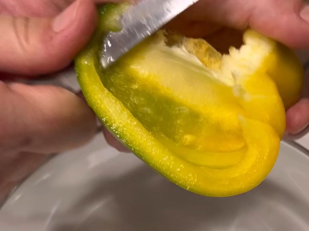 Peperoni con mollica tostata