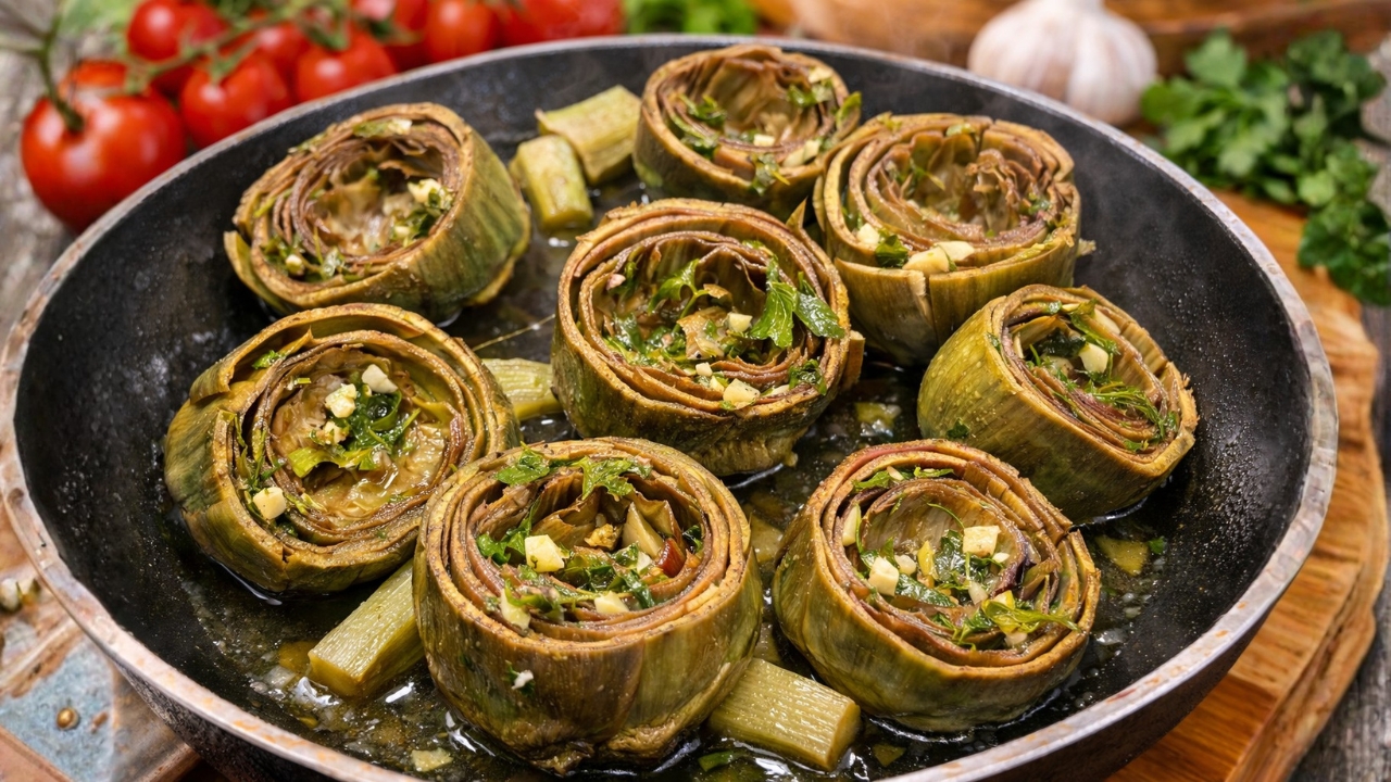 Carciofi alla villanella