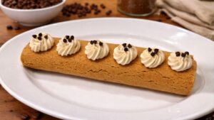 Rotolo con crema al caffè