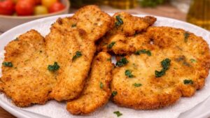 Cotolette alla palermitana di pollo con panatura croccante