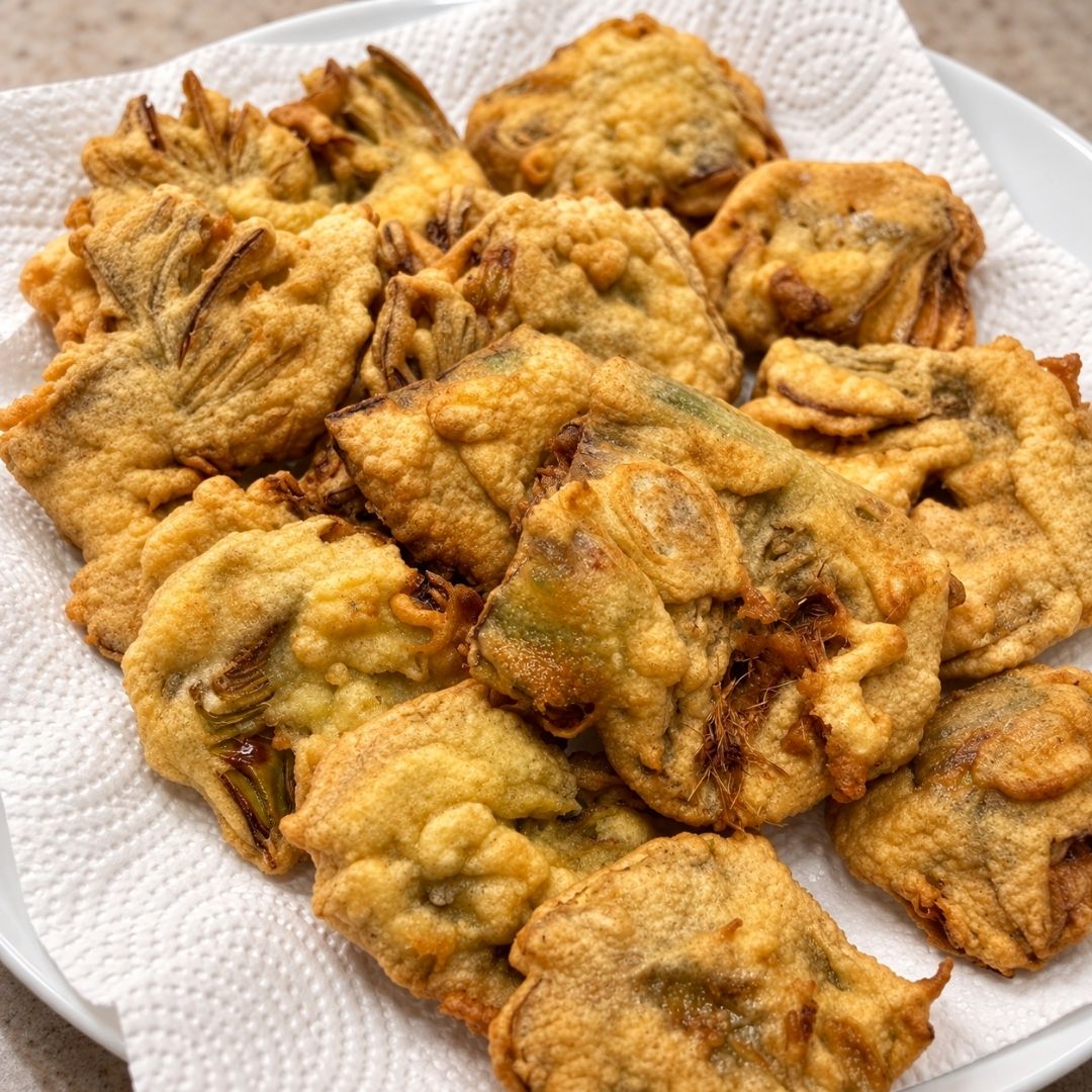 Carciofi in pastella