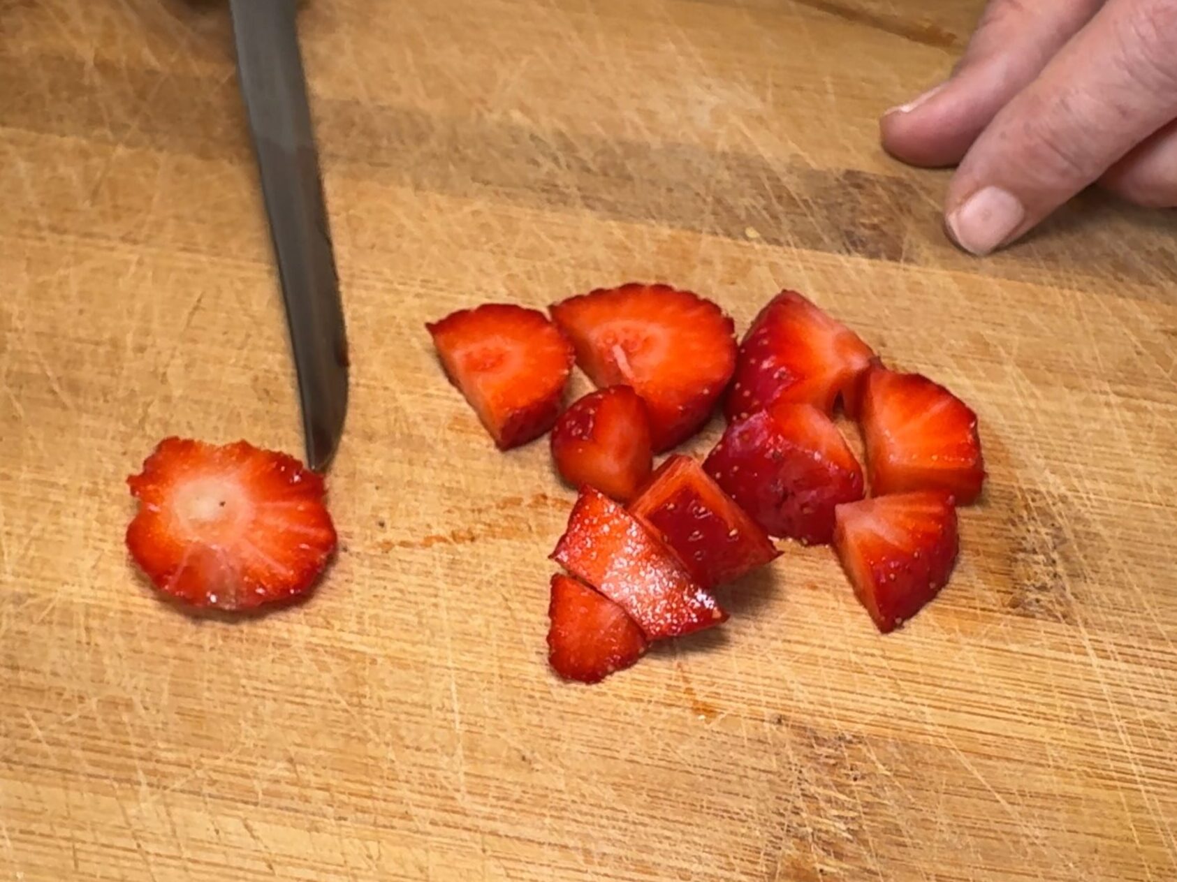 Gelo di fragole