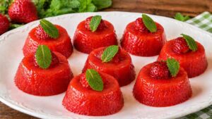 Gelo di fragole