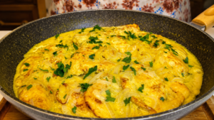 Pollo marinato con cipollata e latte