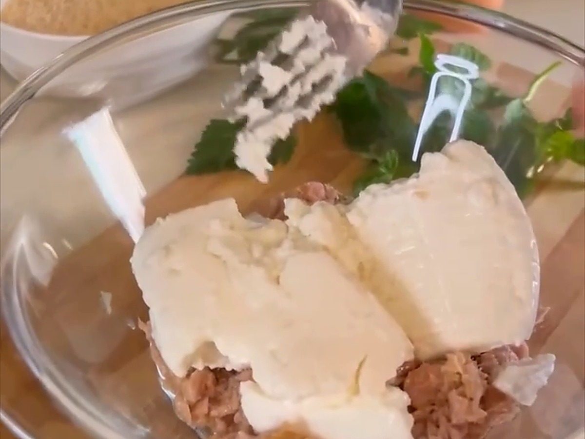 Polpette di tonno e ricotta in friggitrice ad aria