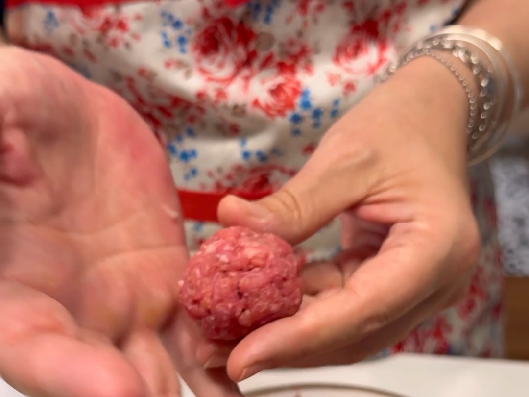 Spiedini di polpette e patate