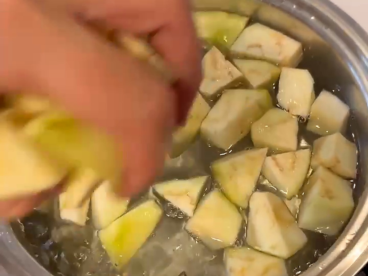 Polpette di melanzane ripiene