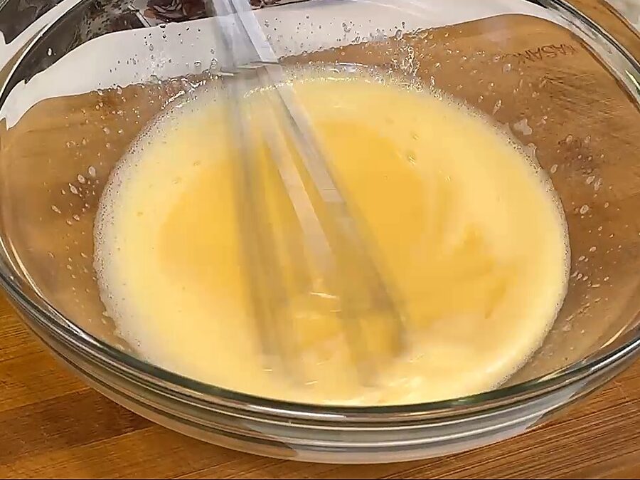 Torta alle pesche