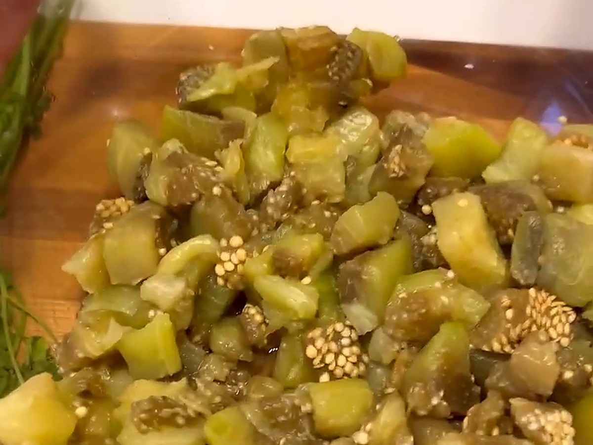 Polpette di melanzane ripiene