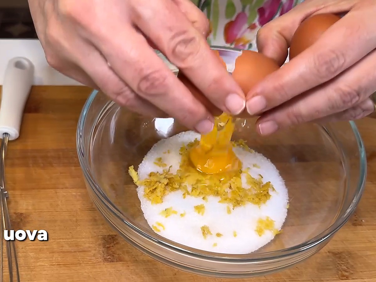 Torta al limone con crema