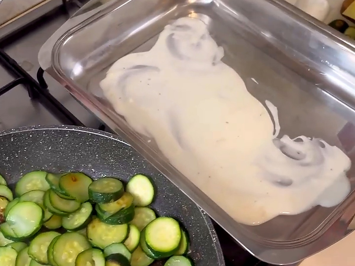 Lasagne con zucchine e salmone