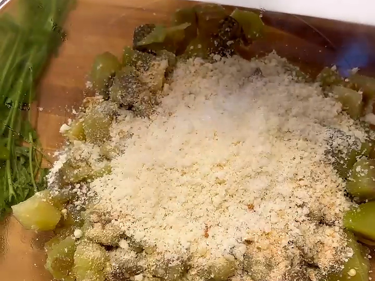 Polpette di melanzane ripiene