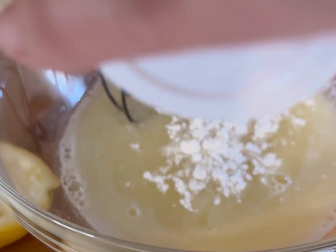 Barchette di limone con crema al limone