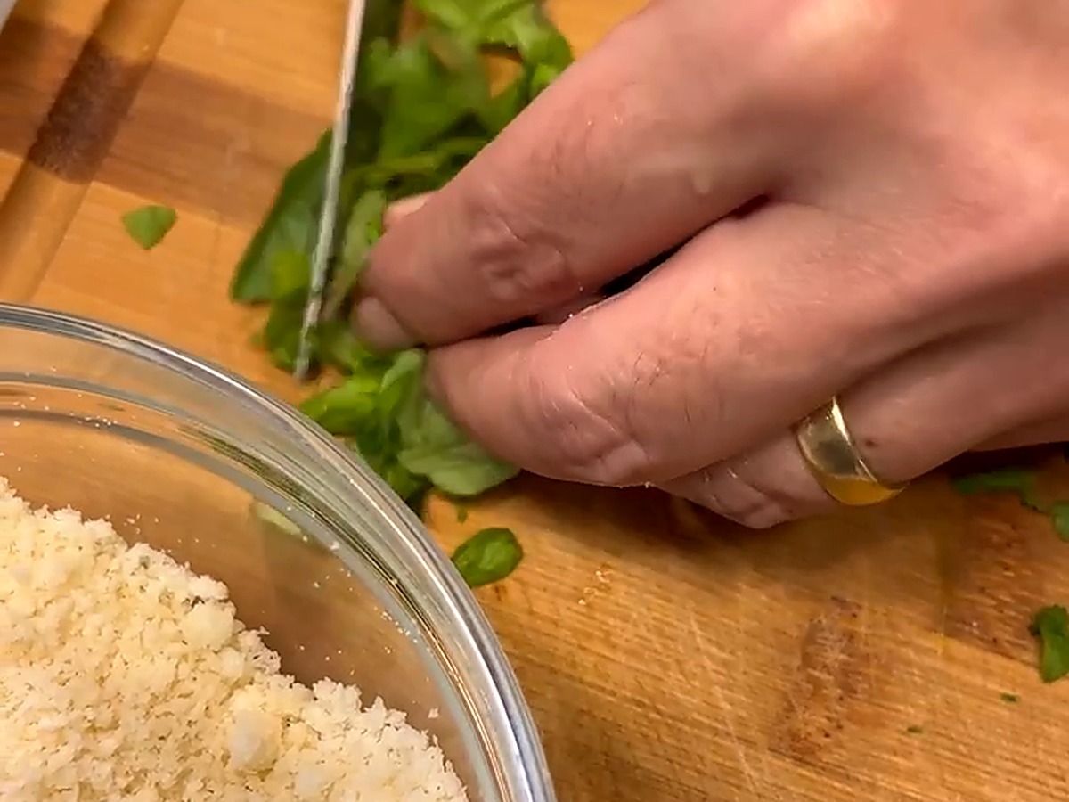 Polpette di melanzane ripiene