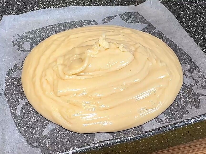 Torta alle pesche