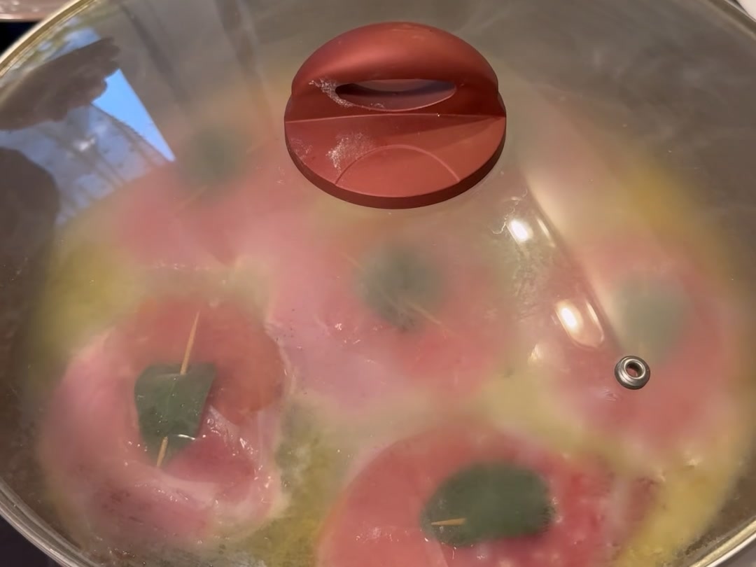 Saltimbocca alla romana con lonza di maiale