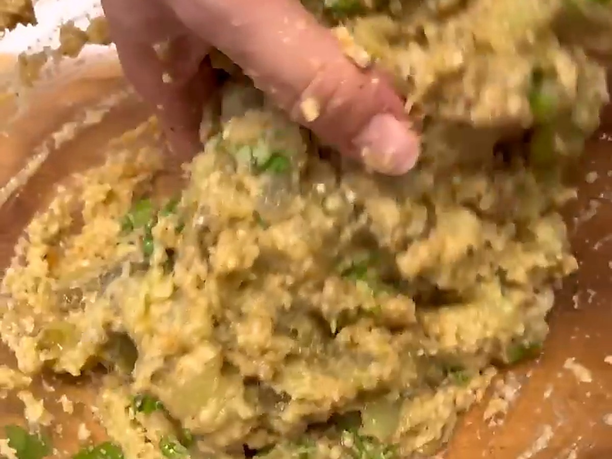 Polpette di melanzane ripiene
