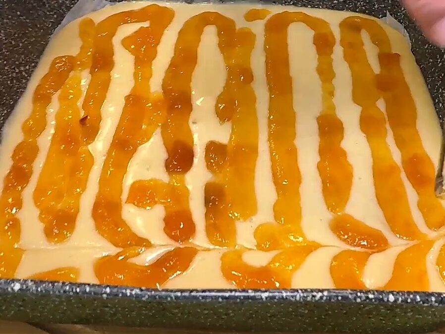 Torta alle pesche