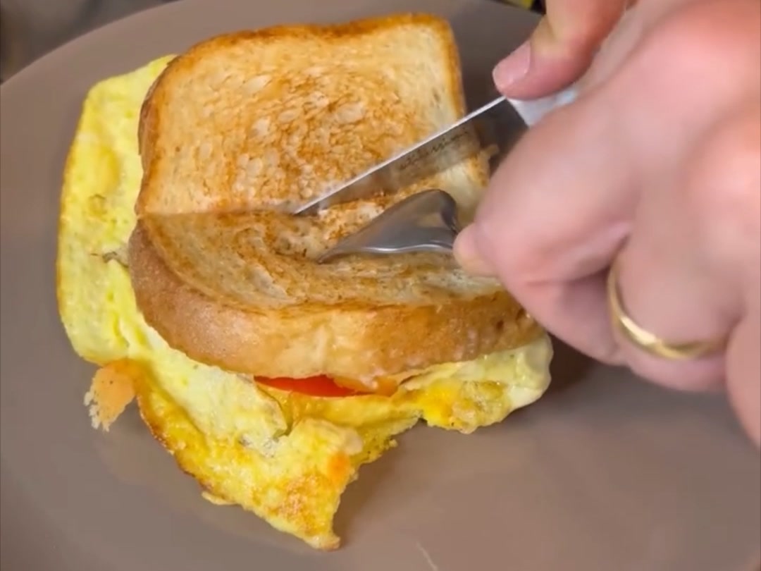 Toast di frittata