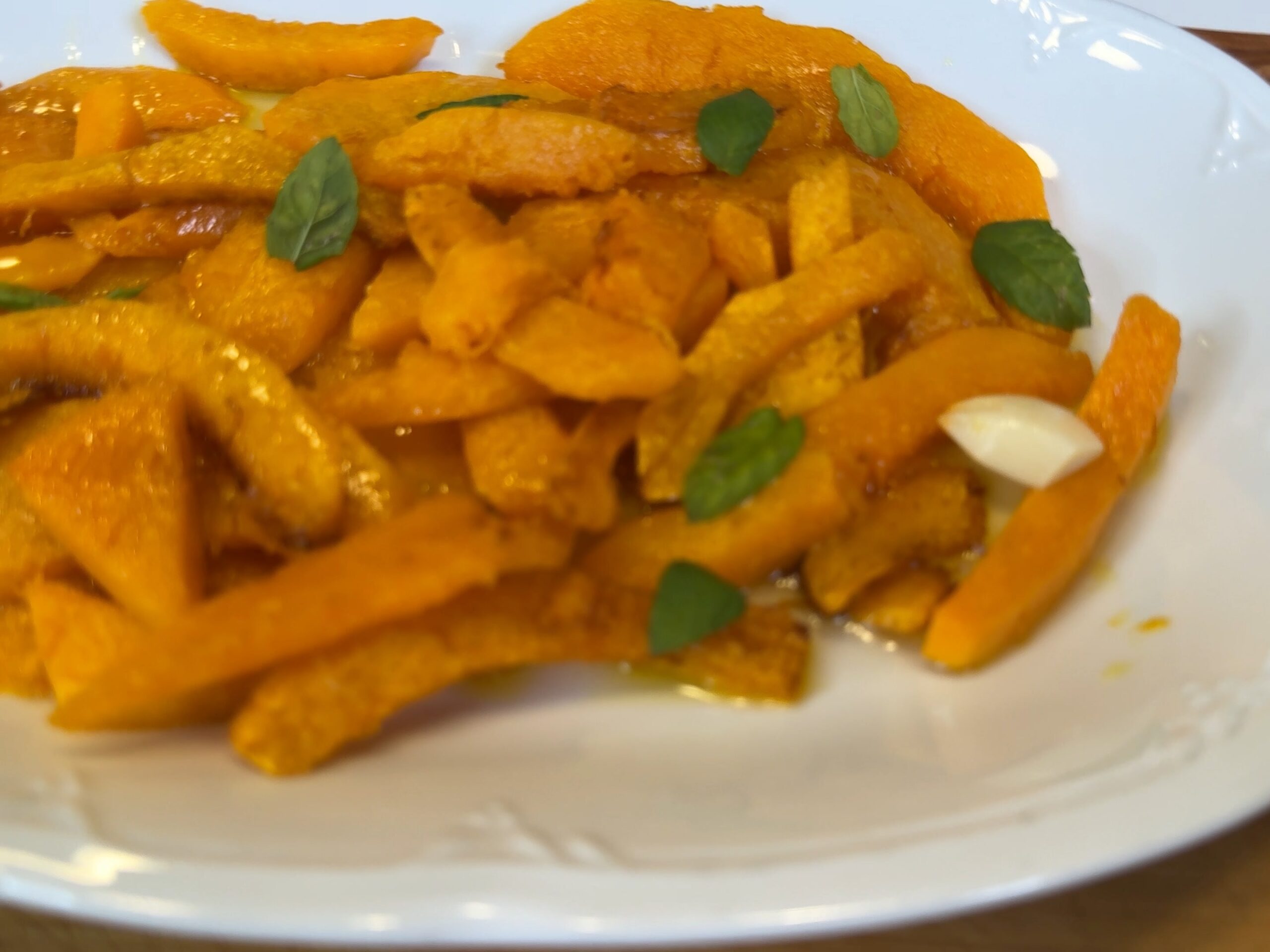 Zucca in agrodolce alla siciliana