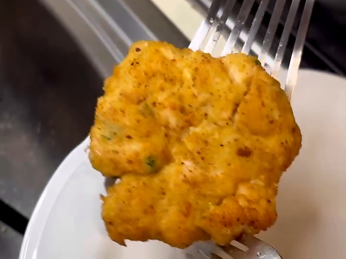 Frittelle di pollo e patate