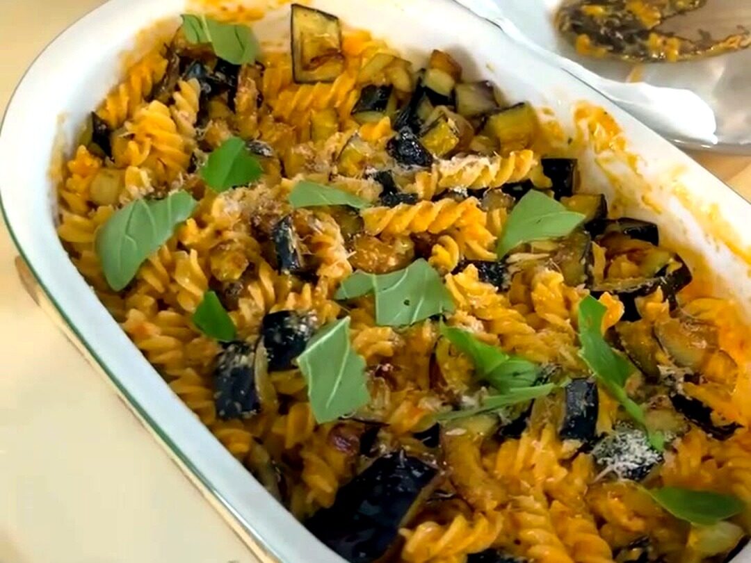 Pasta col pesto alla siciliana