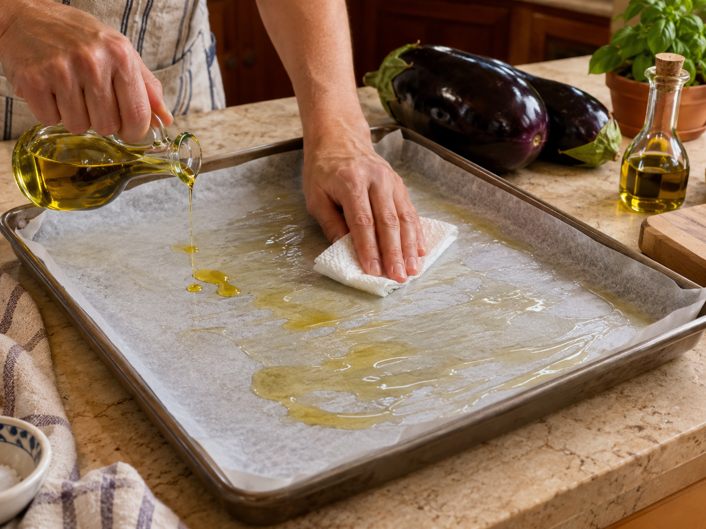 Bruschette di melanzane