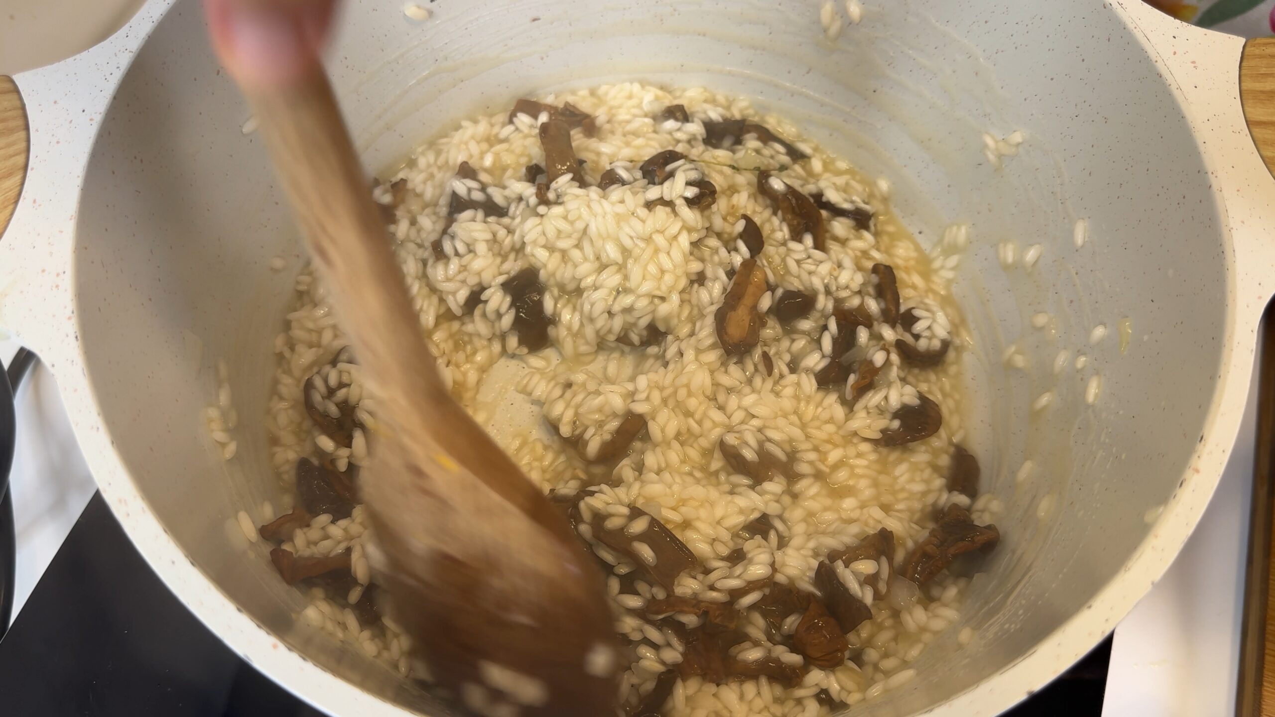 Risotto ai funghi porcini secchi