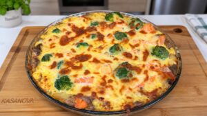 torta di patate con salmone