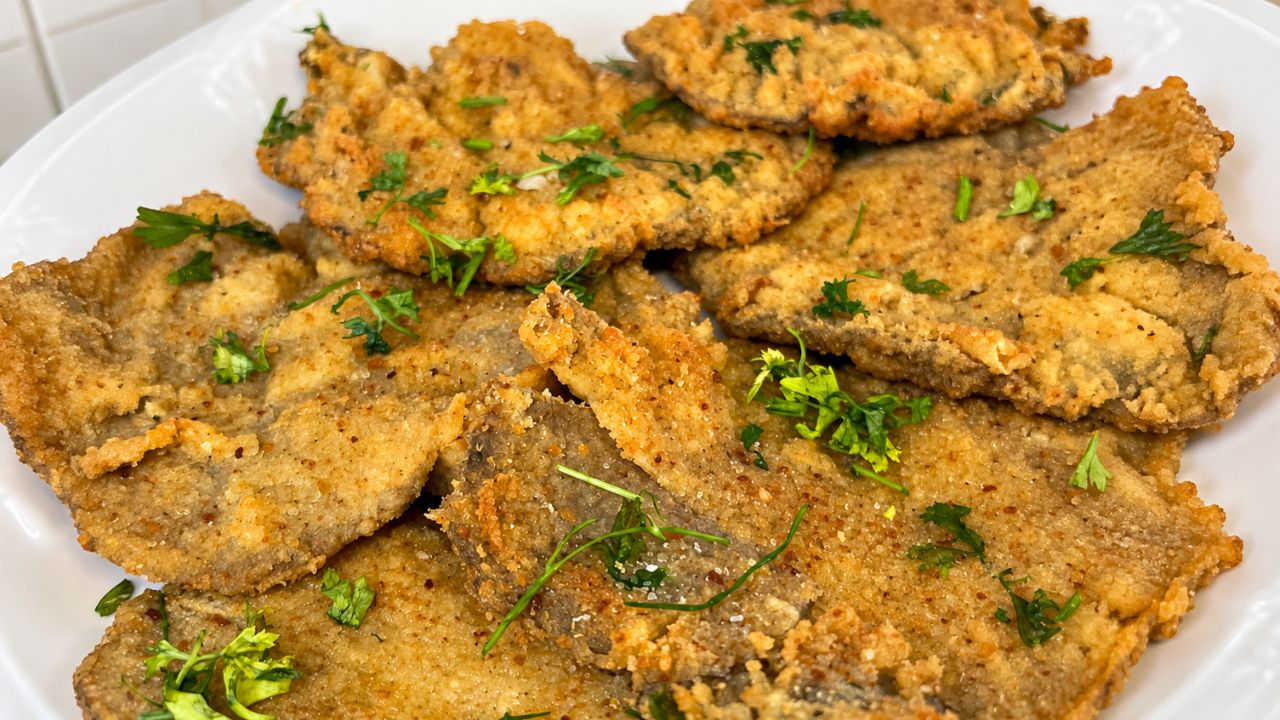 Funghi a cotoletta