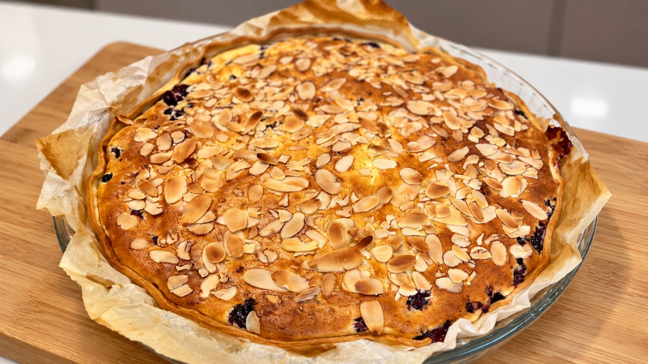 Crostata ai frutti di bosco e mascarpone