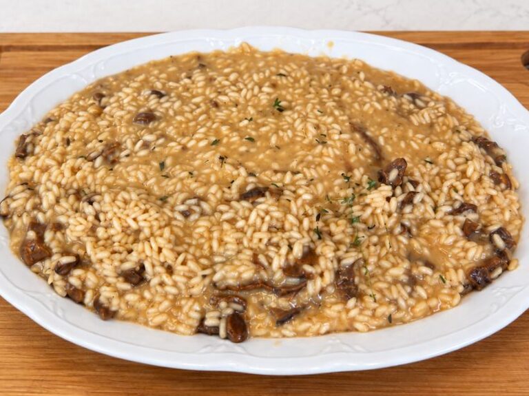 Risotto ai funghi porcini secchi