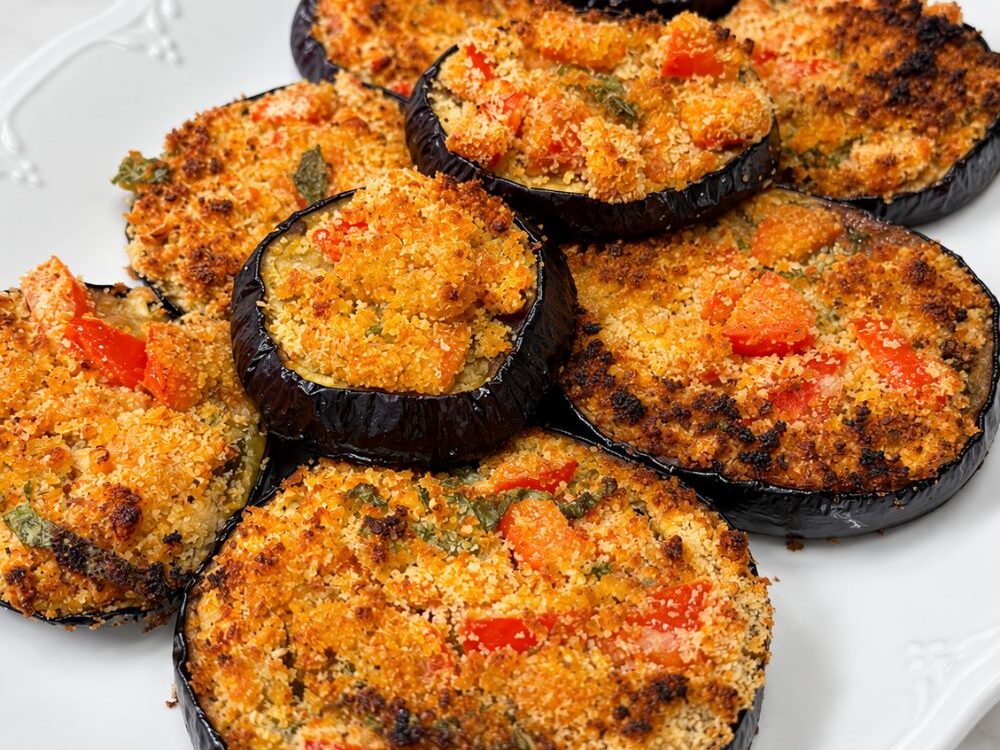 Bruschette di melanzane