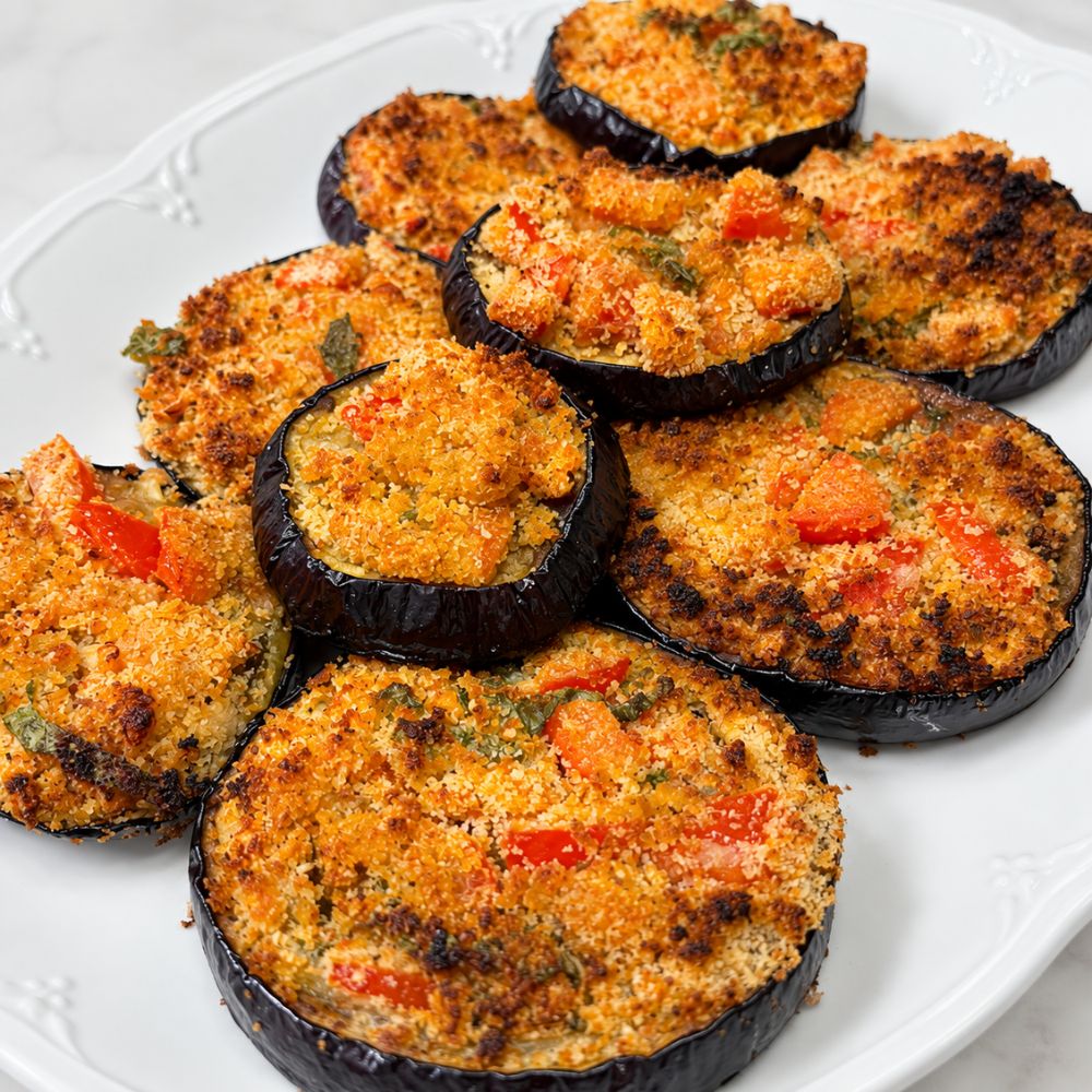 Bruschette di melanzane