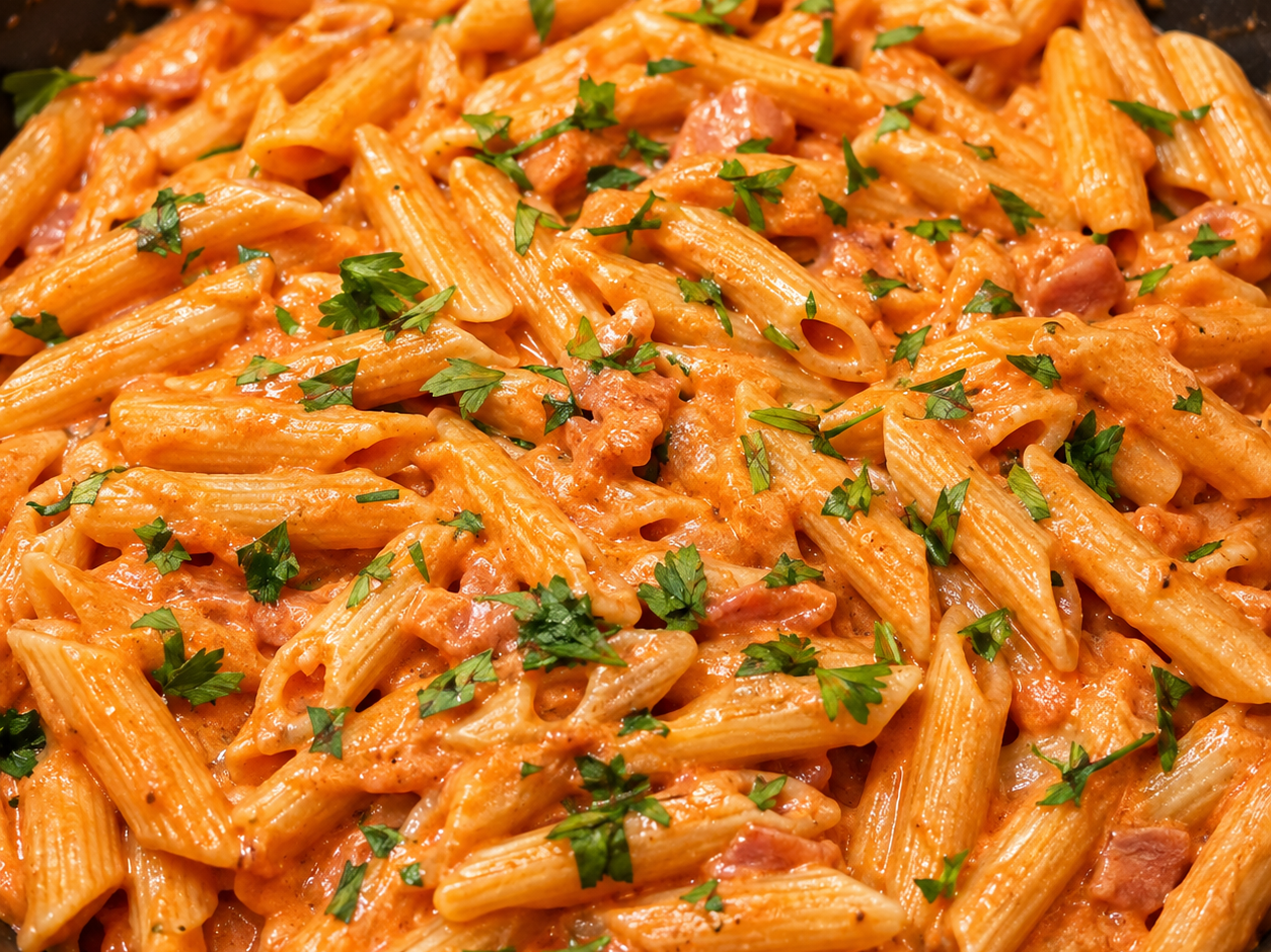Penne al baffo
